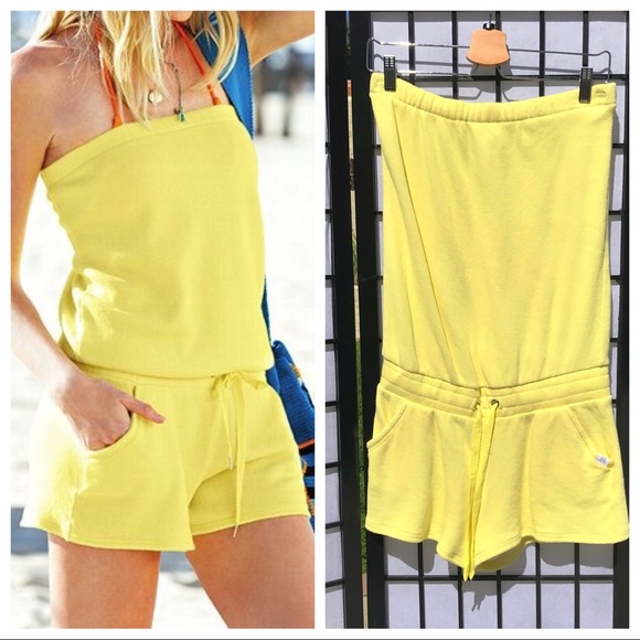 terry cloth jumpsuit victoria's secret